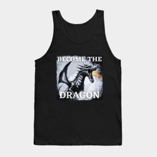 Inspired by Aaron Rodgers NY Jets - Become The Dragon (Michael Kay Show quotes) Tank Top